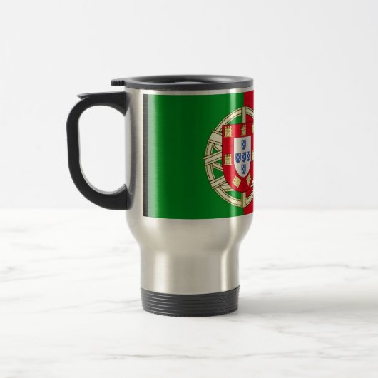 Portugese vlag reisbeker (Links)