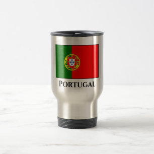 Portugese vlag reisbeker