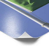 Portugese vlag RF) Foto Afdruk (Hoek)