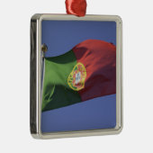 Portugese vlag RF) Metalen Ornament (Rechts)