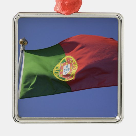 Portugese vlag RF) Metalen Ornament (Voorkant)