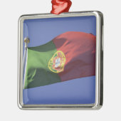Portugese vlag RF) Metalen Ornament (Links)
