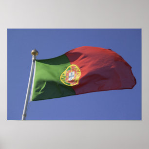Portugese vlag RF) Poster