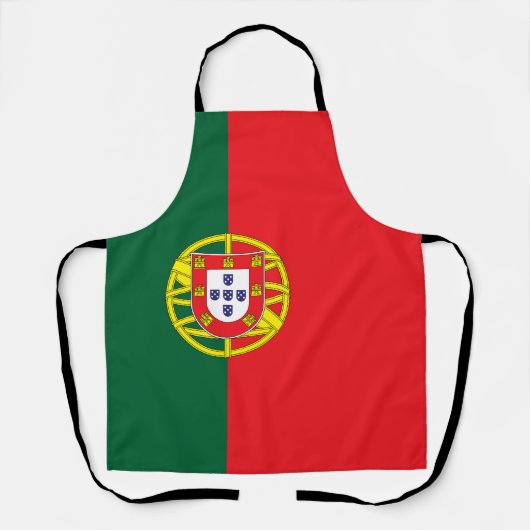 Portugese vlag schort (Voorkant)