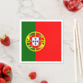 Portugese vlag servet (Insitu)