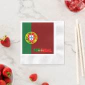 Portugese vlag servet (Insitu)