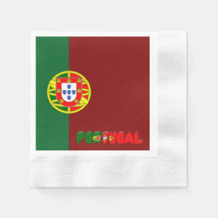 Portugese vlag servet