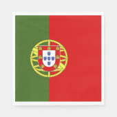 Portugese vlag servet (Voorkant)