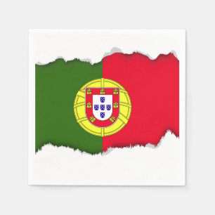 Portugese vlag servet