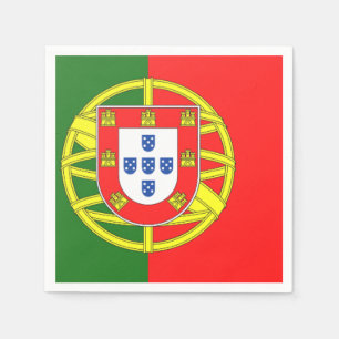 Portugese vlag servetten