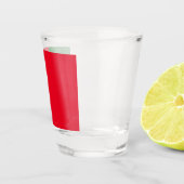 Portugese vlag shot glas (Rechts)