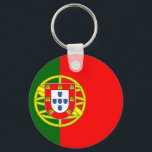 Portugese vlag sleutelhanger<br><div class="desc">Portugese vlag</div>