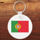Portugese vlag sleutelhanger (Voorkant)