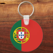 Portugese vlag sleutelhanger (Voorkant)