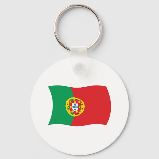 Portugese Vlag Sleutelhanger (Voorkant)