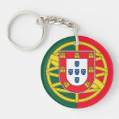 Portugese vlag sleutelhanger (Voorkant)