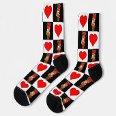 Portugese vlag sokken (Links)