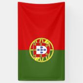 Portugese vlag spandoek (Verticaal)