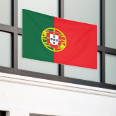 Portugese vlag spandoek (Buitenkant Gebouw)