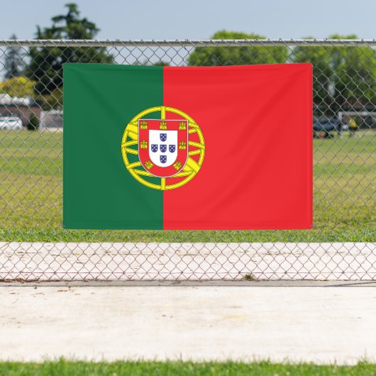 Portugese vlag spandoek (Insitu)