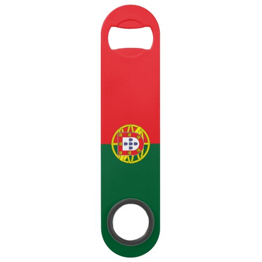 Portugese vlag speed flessenopener (Achterkant)