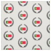 Portugese vlag stof (Swatch)