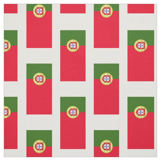 Portugese vlag stof (Swatch)