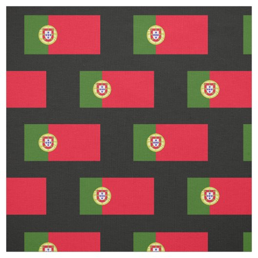 Portugese vlag stof (Swatch)