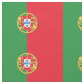 Portugese vlag stof (Close Up)