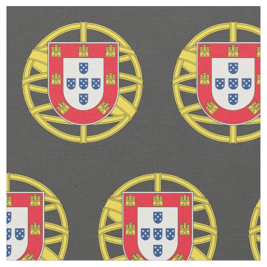 Portugese vlag stof (Close Up)