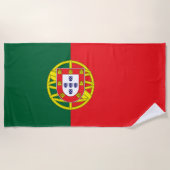 Portugese vlag strandlaken (Voorkant)