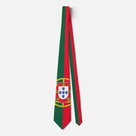 Portugese vlag stropdas (Voorkant)