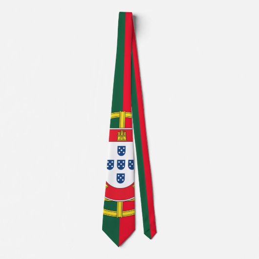 Portugese vlag stropdas (Voorkant)