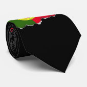 Portugese vlag stropdas (Opgerold)