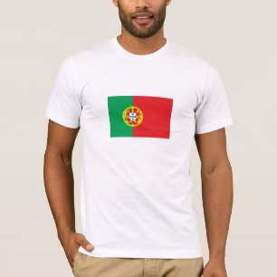 Portugese vlag t-shirt