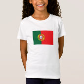Portugese vlag t-shirt (Voorkant)