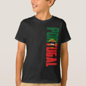 Portugese vlag t-shirt (Voorkant)