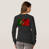 Portugese vlag t-shirt (Achterkant volledig)