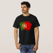 Portugese vlag t-shirt (Voorkant volledig)