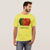 portugese vlag t-shirt (Voorkant volledig)