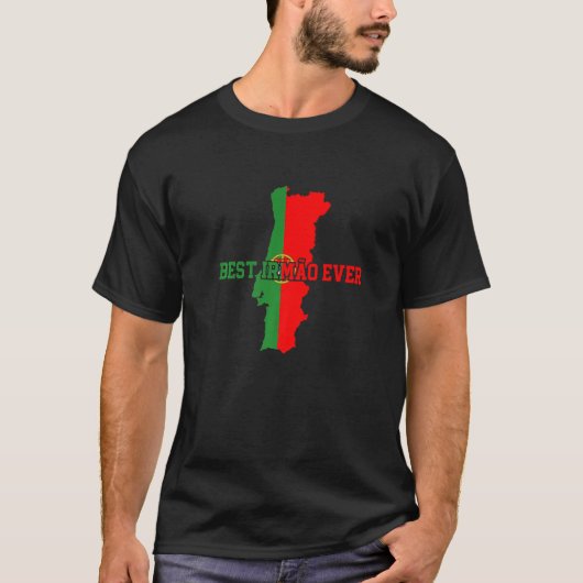 Portugese vlag t-shirt (Voorkant)
