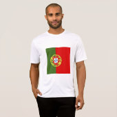 Portugese vlag t-shirt (Voorkant volledig)