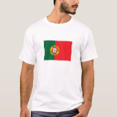 Portugese vlag t-shirt (Voorkant)