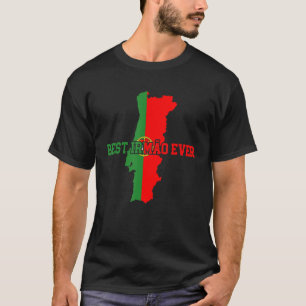 Portugese vlag t-shirt