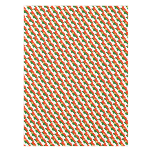 Portugese vlag Tablecloth Tafelkleed (Voorkant)