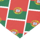 Portugese vlag tafelkleed (Gekanteld)