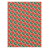 Portugese vlag tafelkleed (Voorkant)