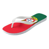 Portugese vlag teenslippers (Schuin)
