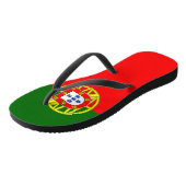 Portugese vlag teenslippers (Schuin)