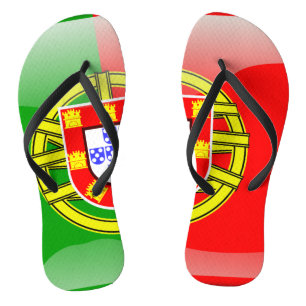 Portugese vlag teenslippers